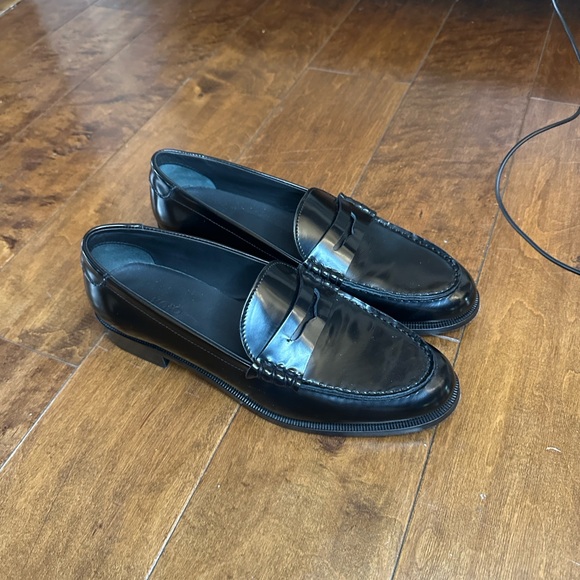 Koio Leather Black Loafer sz 39 (9) - Picture 3 of 12